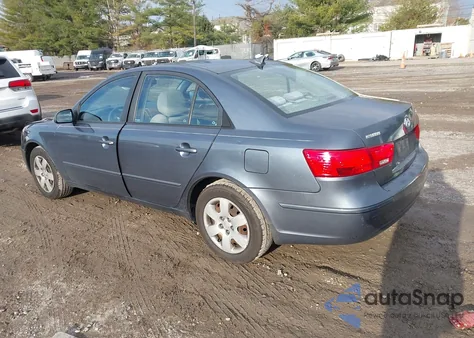 2010 Hyundai Sonata Gls z USA, uszkodzony, nr VIN 5NPET4ACXAH653114